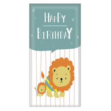 兒童防撞壁貼 30mm加厚高密度海綿 PU皮革+海綿+奧松底板, 小獅子 綠色 + 白色, 20 x 50cm, 1個