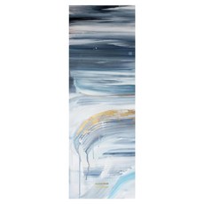 sugarmat 麂皮絨天然橡膠加寬瑜珈鋪巾 光速流動 Fast Track 185 x 68cm, 1條