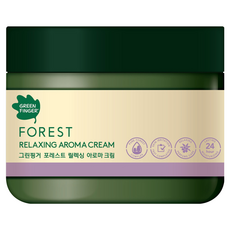 GREEN FINGER 綠手指 Forest系列 舒緩香氛保濕霜 - 24小時高保濕護理 全素花香乳霜, 300g, 1罐