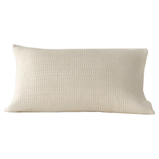 HOLA 和樂家居 艾禮思300織華夫格純棉枕套 160g 2個