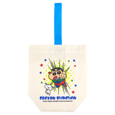 Shinchan 蠟筆小新 飲料提袋 38 x 21 x 10cm, 動感超人 白色 + 藍色, 1個