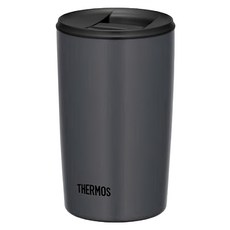 THERMOS 膳魔師 真空斷熱保溫杯 JDP-400 DGY, 霧黑色, 400ml, 1個