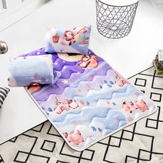 A-ONE 3M吸濕排汗兒童三件式睡墊組, 冰河遊記