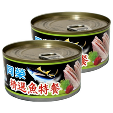 同榮 精選魚特餐, 185g, 2罐