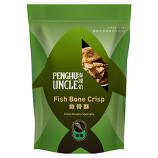 澎湖伯 魚骨酥 青蔥, 100g, 1包