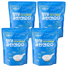 Tamsaa 過碳酸鈉 適用於廚房等處清潔, 1kg, 4包