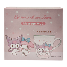 Sanrio 三麗鷗 陶瓷馬克杯 220ml 8.1 x 9cm 6歲以上, 美樂蒂/庫洛米 多色, 1個