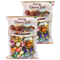 Europe Holiday Italy Choco Late 綜合巧克力，口味多樣，回味無窮, 300g, 2袋