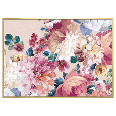 BOLUO GALLERY 菠蘿選畫所 牡丹 • 富麗端莊 BFFB3442G, 金色