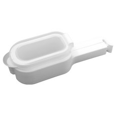 SURUGA 日本寬型出料封口夾, 白色, 1支