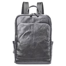 真皮頭層牛皮男士雙肩後背包包男包 LB922 1150g