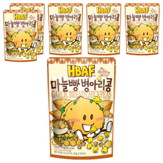 HBAF 大蒜麵包味鷹嘴豆, 90g, 6包