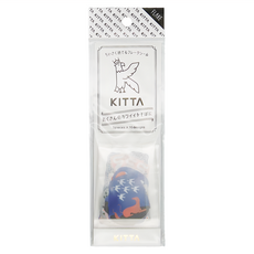 KING JIM KITTA 隨身攜帶和紙膠帶 單張貼紙 91 x 55mm, 夜空神話, 1個