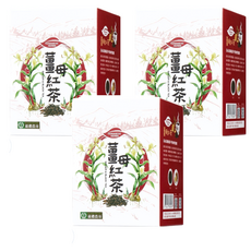 蔴鑽農坊 薑母紅茶, 3.5g, 15包, 3盒