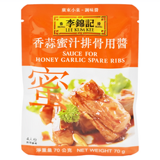 李錦記 香蒜蜜汁排骨醬, 70g, 3包