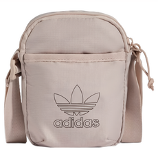 adidas 愛迪達 AC FESTIVAL BAG 側背包, 奶茶色, 1個