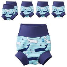 Splash About Happy Nappy 3D加強版 游泳尿布褲, 環保省錢, XXL, 6件