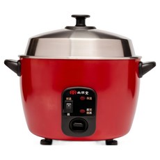 尚朋堂 不鏽鋼電鍋 6人用, SSC-06KR, 紅色