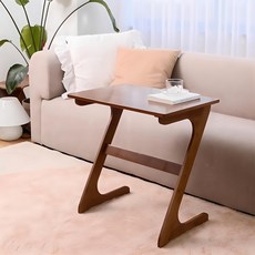 ICONIC HOUSE 木質側桌, 胡桃色