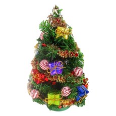 迷你裝飾聖誕樹 LED20燈 電池燈彩光, 糖果禮物盒系 彩光