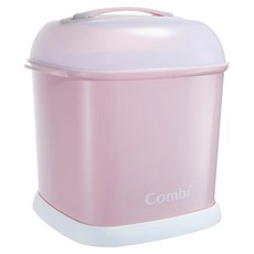 Combi 康貝 Pro360 Plus 奶瓶保管箱, 一次可收納9支奶瓶, 全密閉防蟲乾燥收納, 優雅粉, TM-708CB