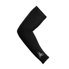 HodaRLa 抗UV輕涼袖套，服貼不滑落，高彈性, S, 黑灰色, 1雙