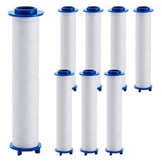 動手族 柔細過濾濾芯 Set, 9公分, 8個