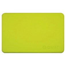 QMAT 厚瑜珈磚-40D 螢光黃，10.5cm*15cm*23.5cm，約350克, 15 x 10.5 x 23.5cm, 1個