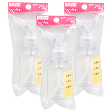 台灣 COSMOS 壓瓶 #928C 75ml, 透明色, 3個