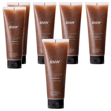 RNW 如薇 瀅亮柔膚去角質磨砂沐浴露, 天然核桃磨砂, 清新綠色花香, 230ml, 6件