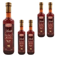 ARIOLI 紅酒醋 義大利原產, 500ml, 5瓶