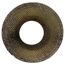 WANDU 瓦讀 興業滿金圓盤 4925 精緻擺盤餐具, 1個, 10.5吋, 金色