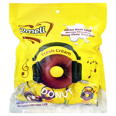 Omeli 音樂派對甜甜圈 香蕉牛奶味, 300g, 1袋