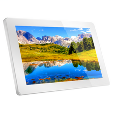 e-kit 逸奇 W 21.5吋鏡面數位相框 538 x 330 x 39mm 3379g 原廠保固, DF-VM22, 白色, 1盒