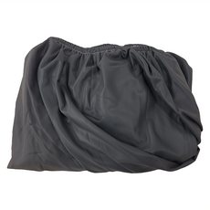 小羊皮防髒汙免洗桌布套 簡約灰, 1個, 1入