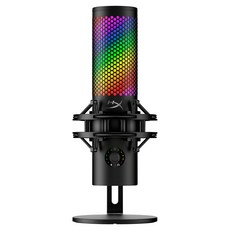 HYPERX QuadCast 2 S RGB USB 麥克風, 9A273AA, 黑色