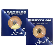 KRYOLAN 歌劇魅影 光影塑形三效粉霜，打造立體妝容，柔和調色，輕薄服貼, 2自然膚色, 2個