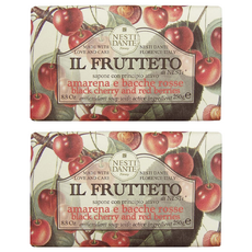NESTI DANTE 義大利手工皂 黑櫻桃紅莓果 250g, 2個