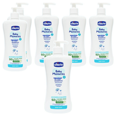 Chicco 寶貝嬰兒植萃洗髮精 500ml, 溫和不流淚配方，92%自然成分，含金盞花萃取，義大利製造, 6瓶