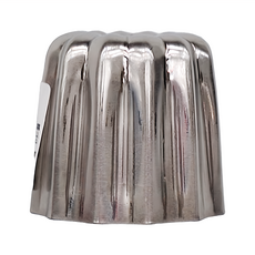 TIGER CROWN 可麗露蛋糕模 日本製ST 不鏽鋼材質, 1個