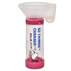 SU CHINNIE 舒喘寧 吸藥輔助器 兒童型, Hello Kitty, 1盒