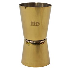 巴果果 不鏽鋼鍍鈦量杯 -20ml&30ml, SOOB-16-01-G, 1個