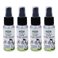 草本宣言 防蚊露, 獨家天然無毒配方 萃取多種植物精華 適合嬰幼兒與孕婦使用, 50ml, 4瓶