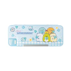 San-X 角落生物 硬殼鉛筆盒 日本產, 藍色, 1個