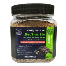 WEIYITER 維益特 水龜挑嘴條狀沉底飼料, 400g, 1罐