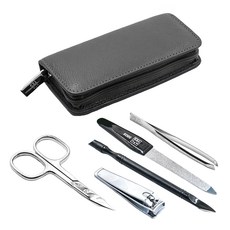 YES 德悅氏 真皮修容5件組, 1組, 灰色