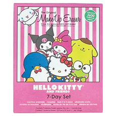 MakeUp Eraser 原創魔法卸妝巾 Hello Kitty三麗鷗家族, 7件, 1組