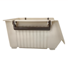 KM 桌上型收納盒 家用雜物籃 疊加置物迷你盒, 可拆洗設計，尺寸: 14.5*7.3*11.8CM, 6172, 1層