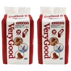 VeryGood 加厚尿布墊, 25入/50入/100入, 中(45 x 60cm), 50片, 2包
