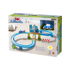 HABA 酷樂比滾球系列 兒童軌道益智遊戲 無限擴充建構 培養邏輯訓練, 警匪追逐 多色, 1盒